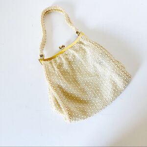 Vintage Corde Bead Evening Bag